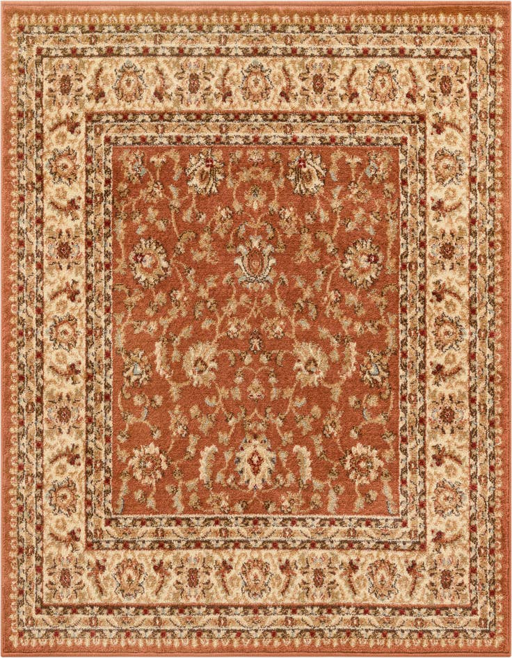 Detail image of 4' x 4' Classic Agra Square Rug