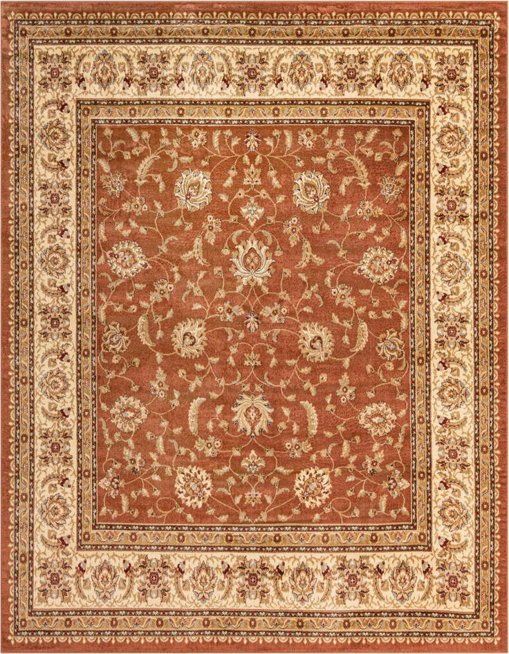 Detail image of 10' x 10' Classic Agra Square Rug