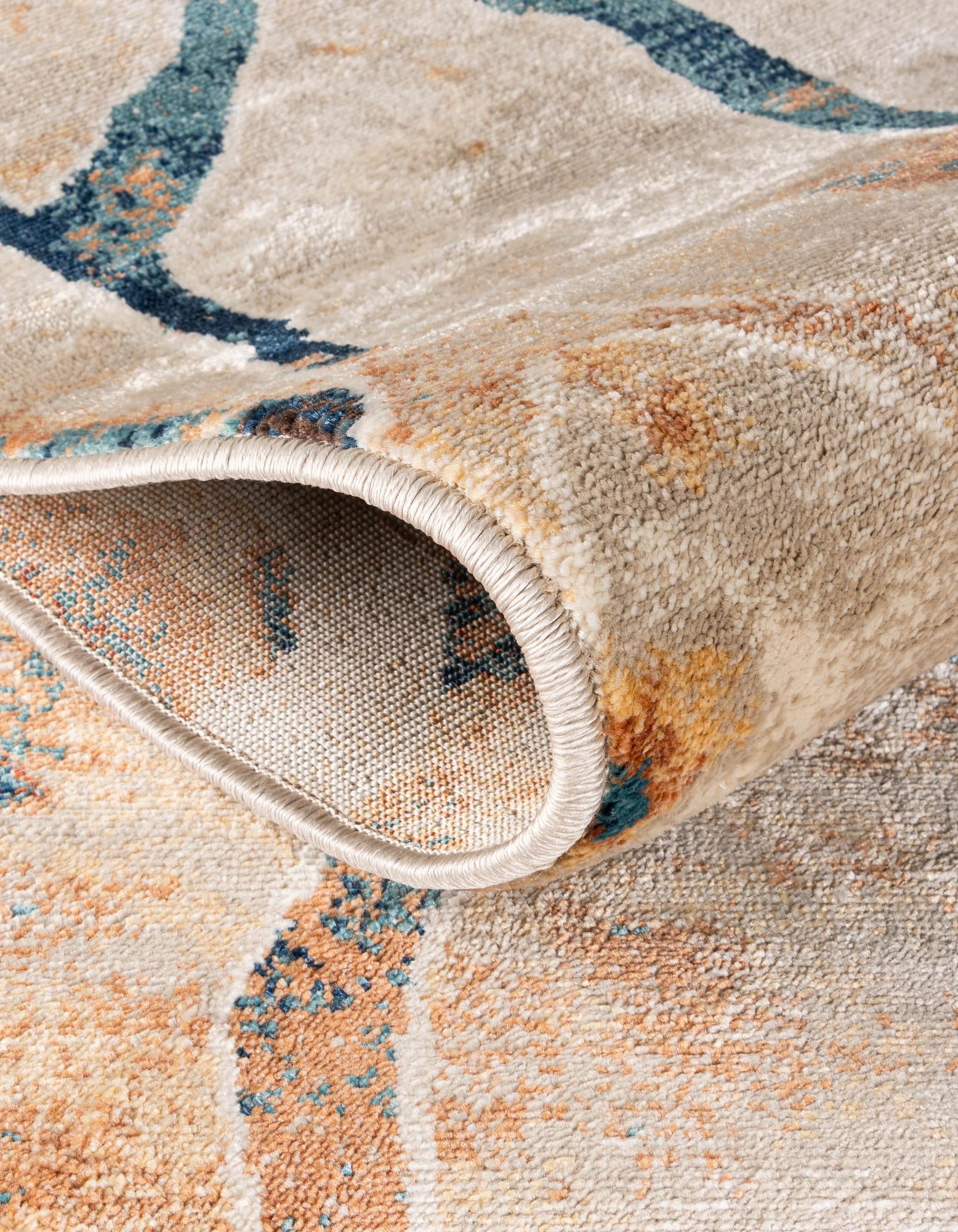 5' 3 x 5' 3 Ethereal Octagon Rug