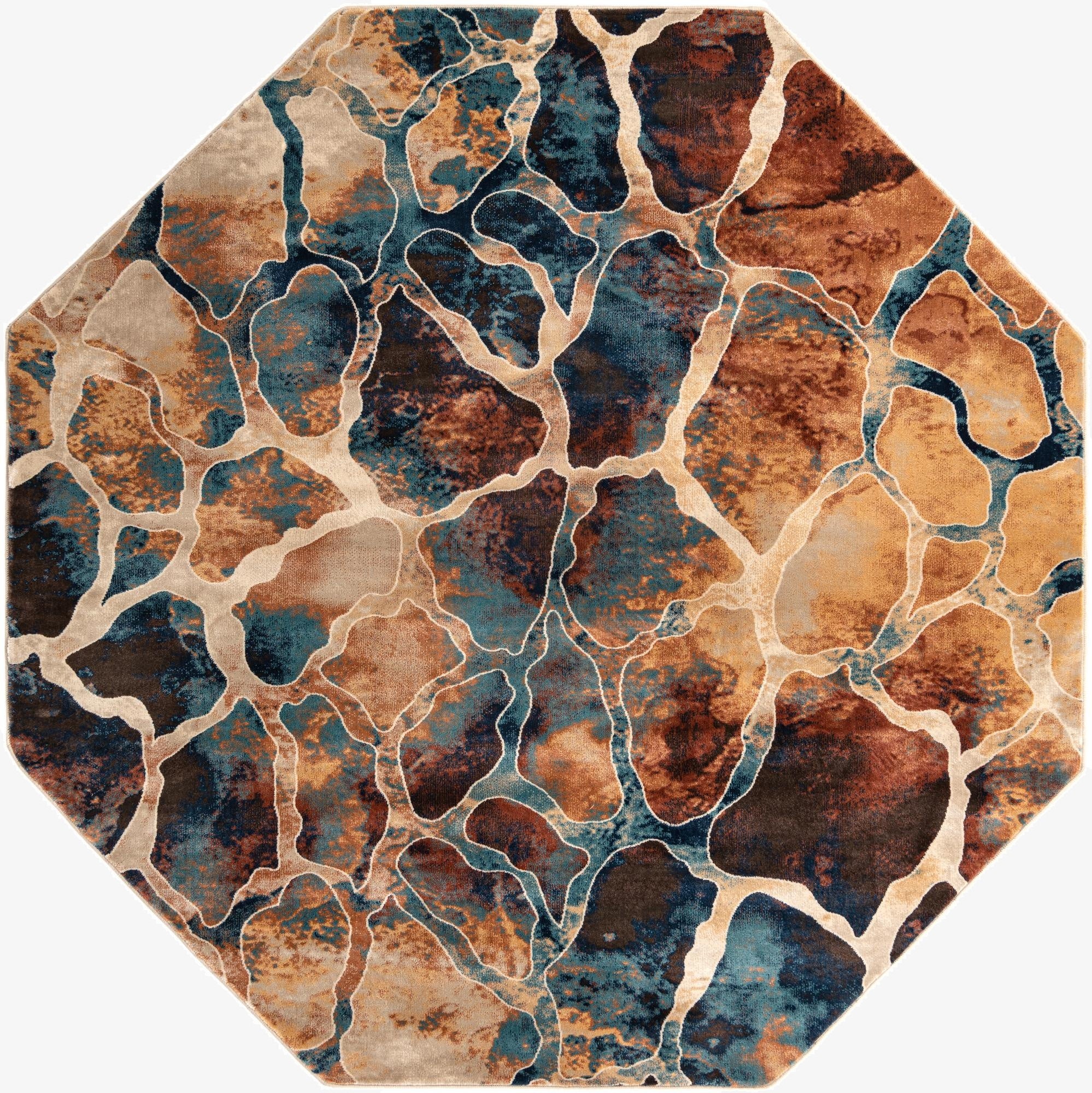 7' 10 x 7' 10 Ethereal Octagon Rug