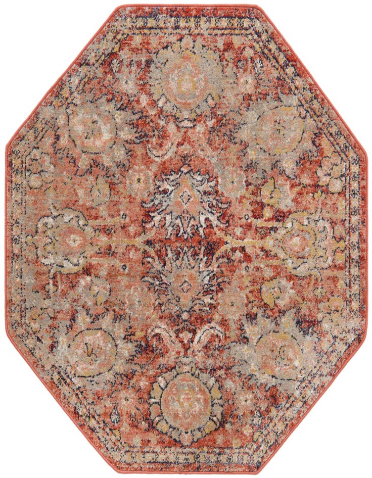 Detail image of 4' x 4' Lola Octagon Rug