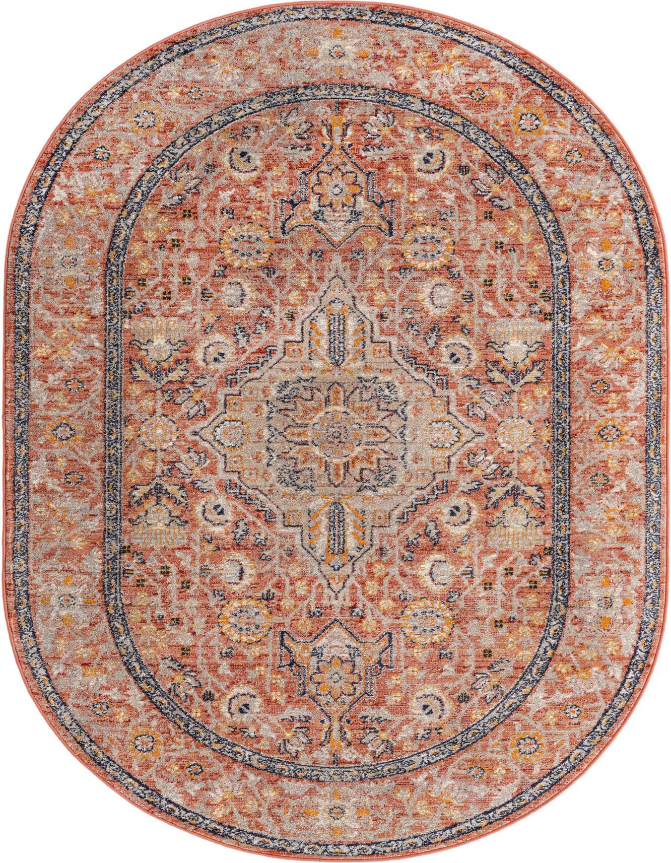 5' 3 x 8' Lola Oval Rug