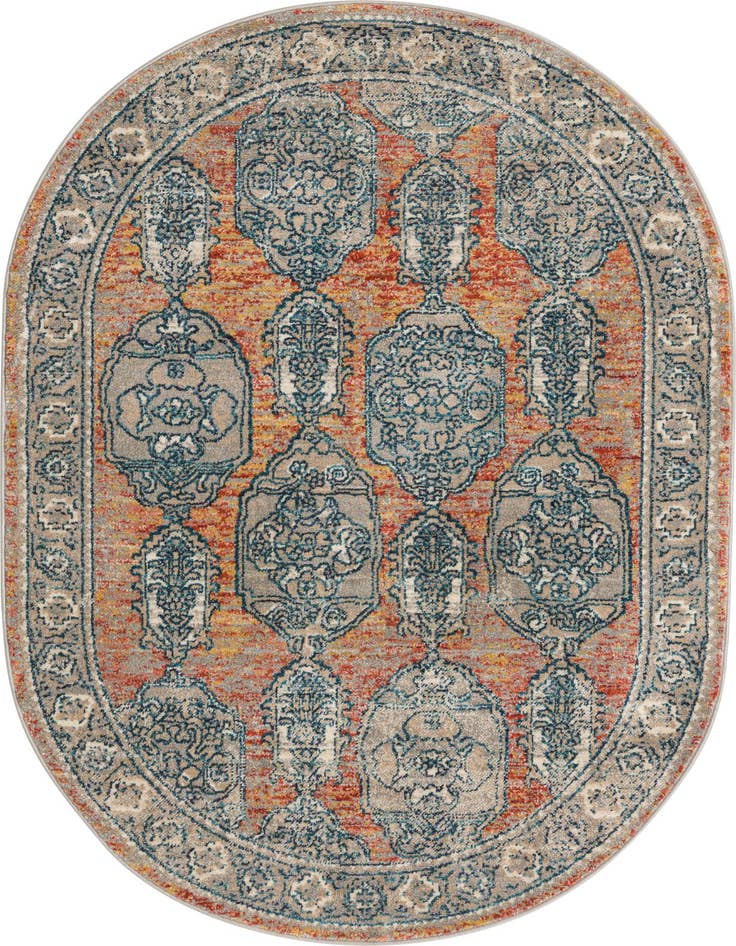 Detail image of 4' x 6' Lola Oval Rug