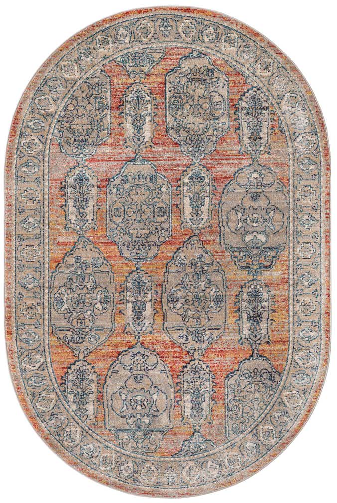 160cm x 245cm Lola Alfombra Óvalo