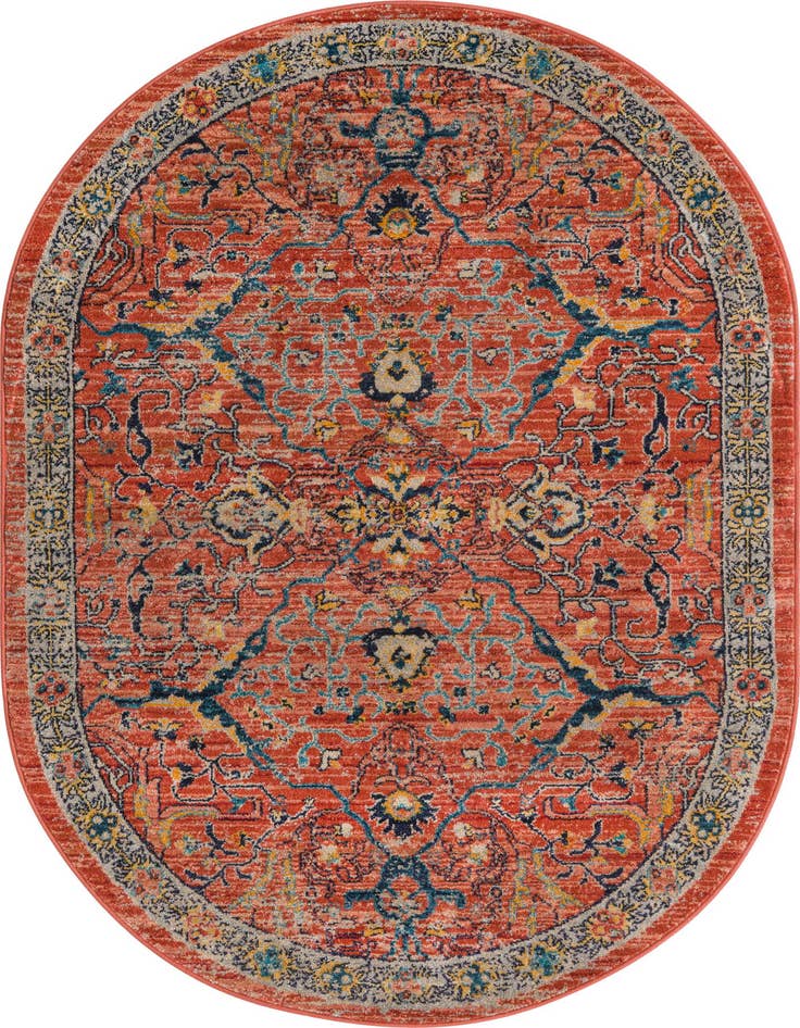 Detail image of 4' x 6' Lola Oval Rug