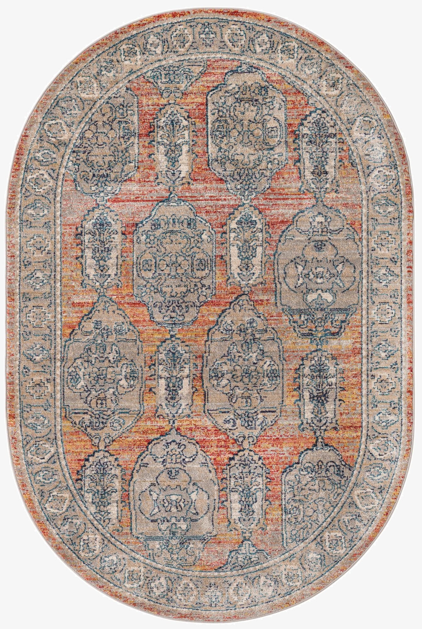 5' 3 x 8' Lola Oval Rug