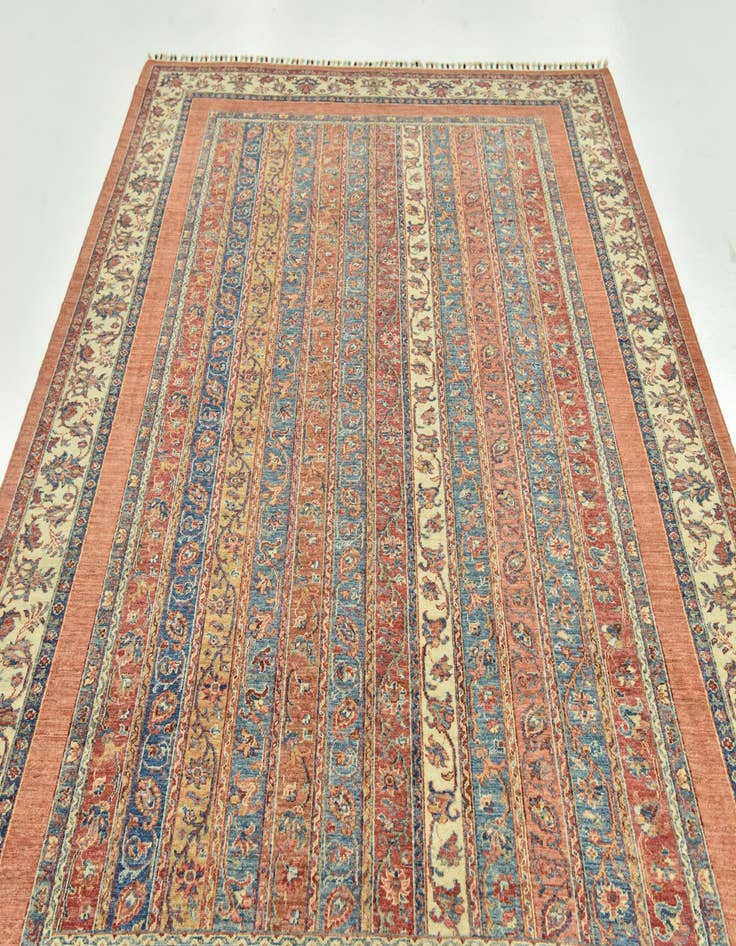 Detail image of 6' 8 x 9' 7 Hand Knotted Ariana Ziegler Rug
