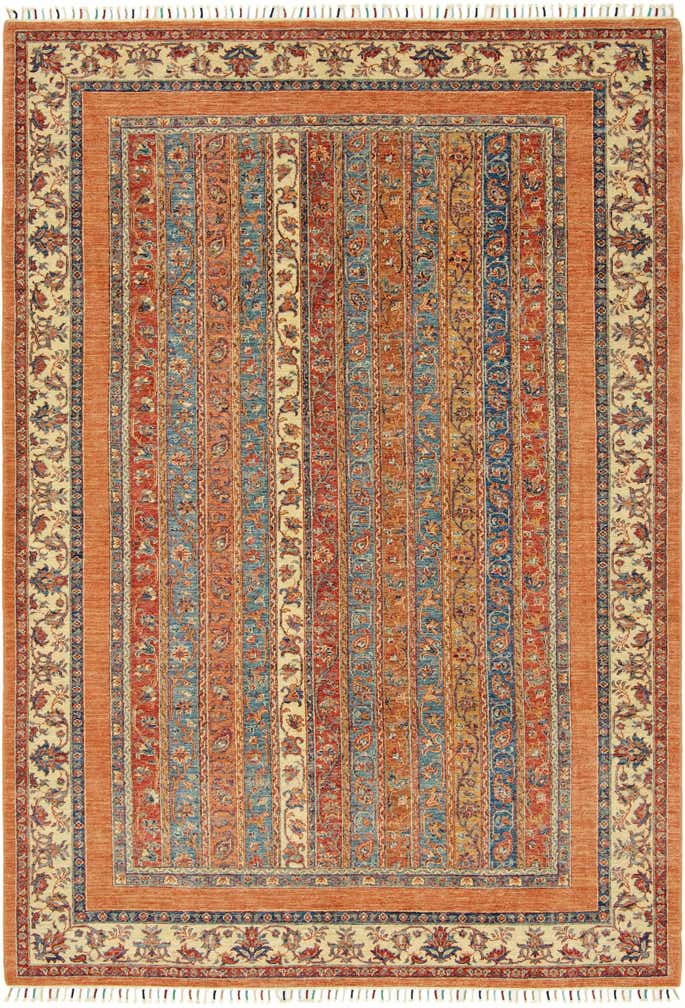 6' 8 x 9' 7 Hand Knotted Ariana Ziegler Rug