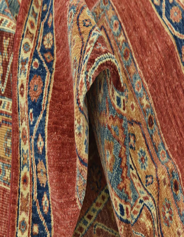 Detail image of 4' x 6'  Hand Knotted Ariana Ziegler Rug