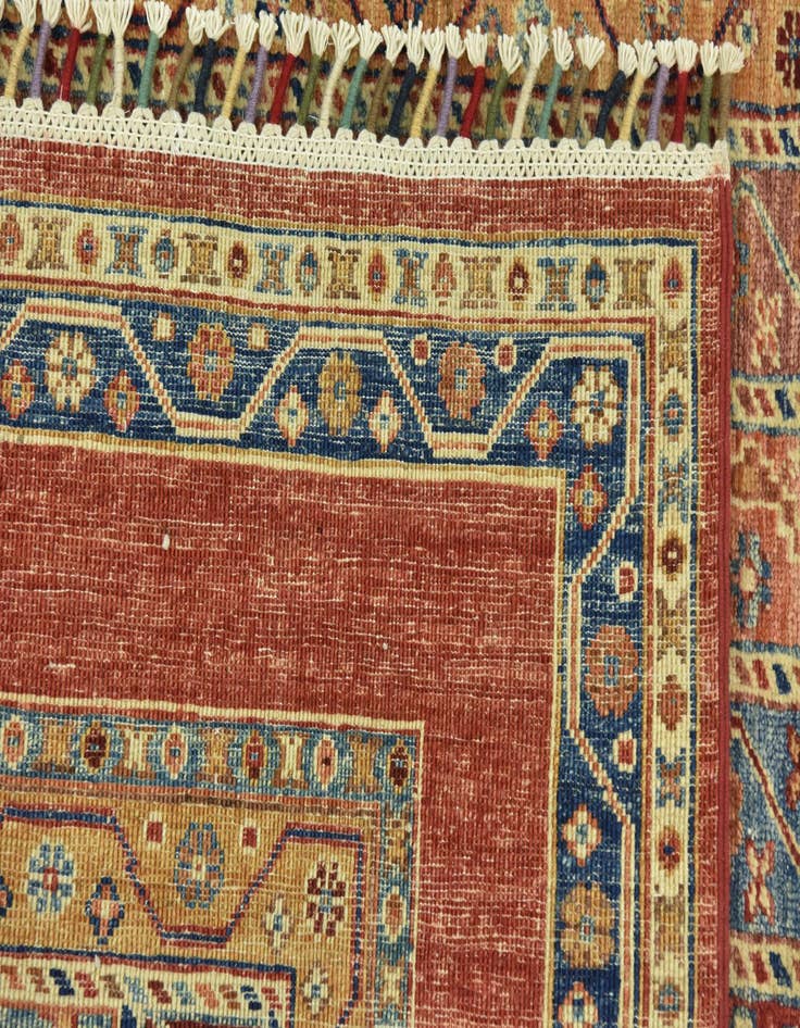 Detail image of 4' x 6'  Hand Knotted Ariana Ziegler Rug