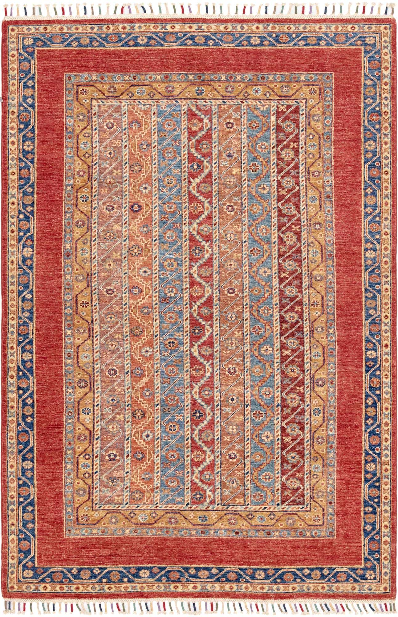 4' x 6' Hand Knotted Ariana Ziegler Rug