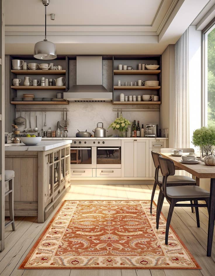 Detail image of 7' x 10' Classic Agra Rug