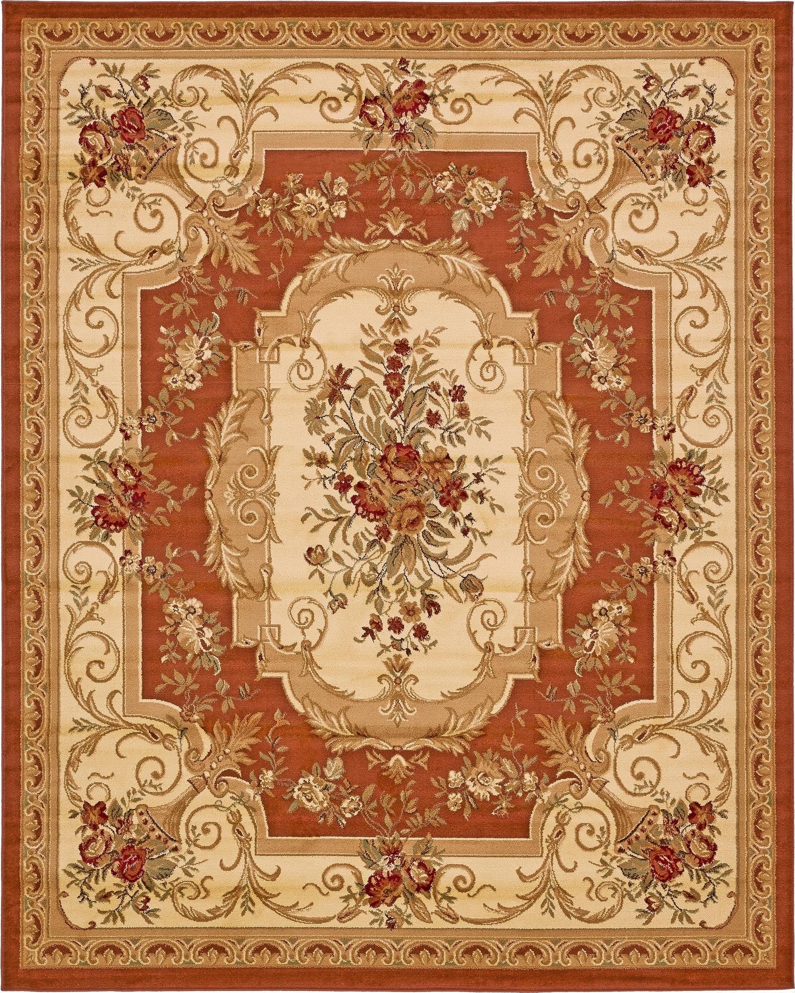 10' x 13' Classic Aubusson Rug