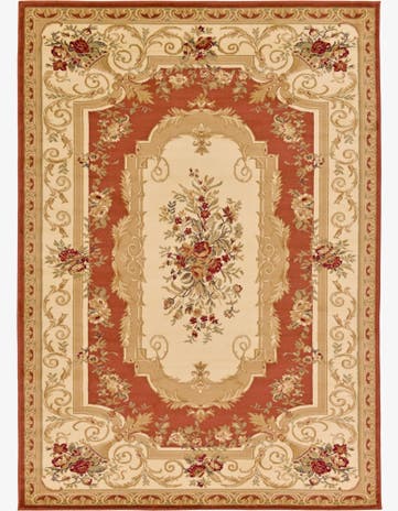 7' x 10' Classic Aubusson Rug