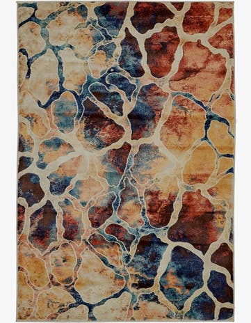 Brick Red Gossamer Rug