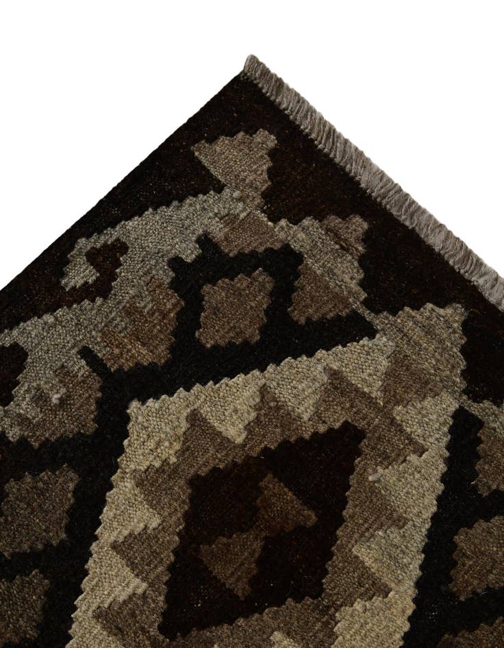 Detail image of 10' 3 x 15' 10 Hand Woven Kilim Modern Wool Rug