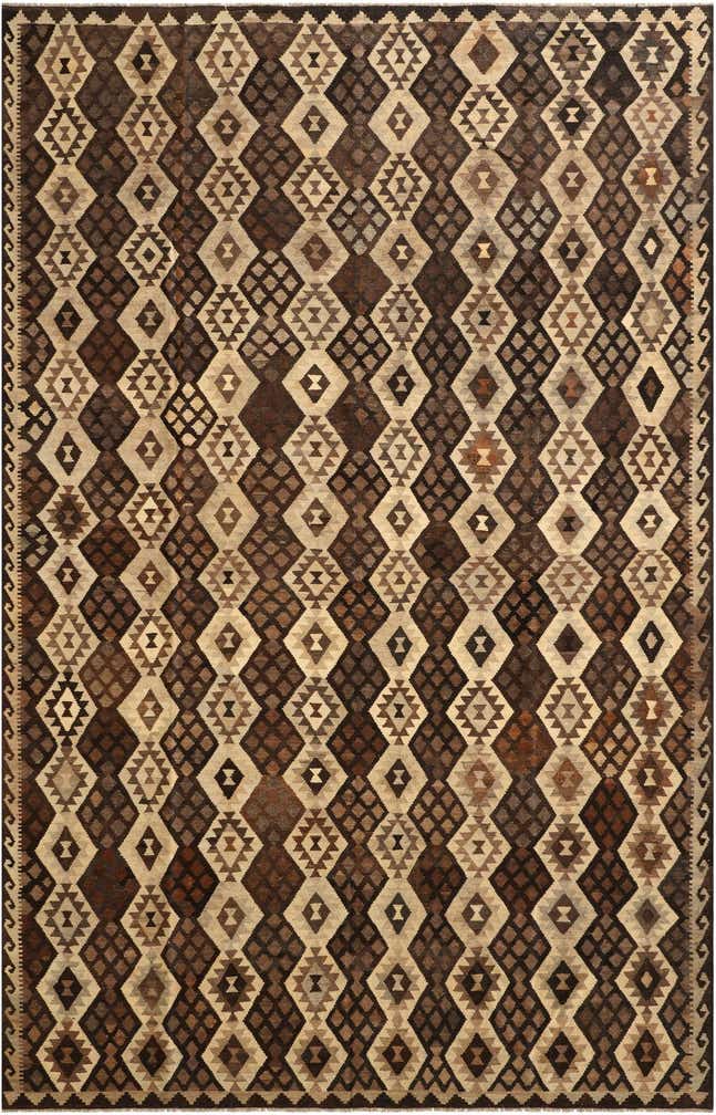 10' 3 x 15' 10 Hand Woven Kilim Modern Wool Rug