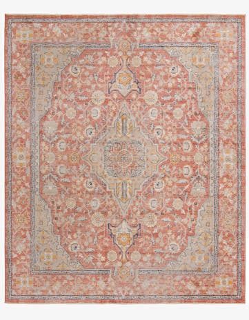 Brick Red Lola Rug