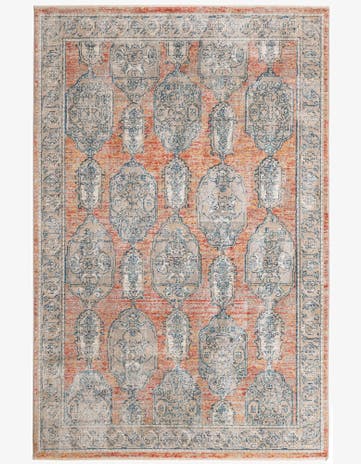 Brick Red Lola Rug