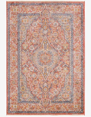 Brick Red Lola Rug