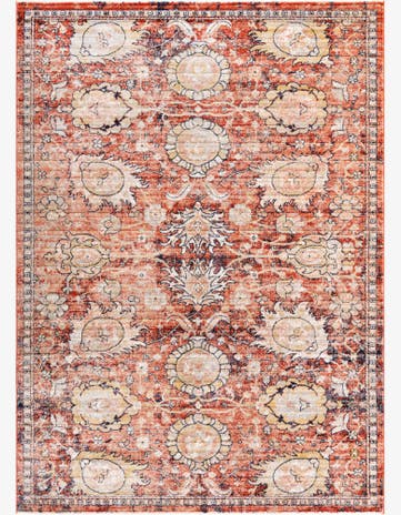 Brick Red Lola Rug