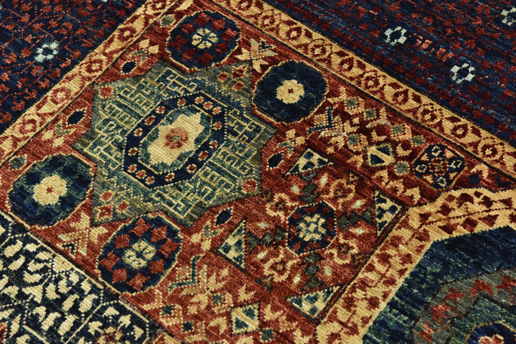 5' 10 x 9' Hand Knotted Mamluk Ziegler Rug