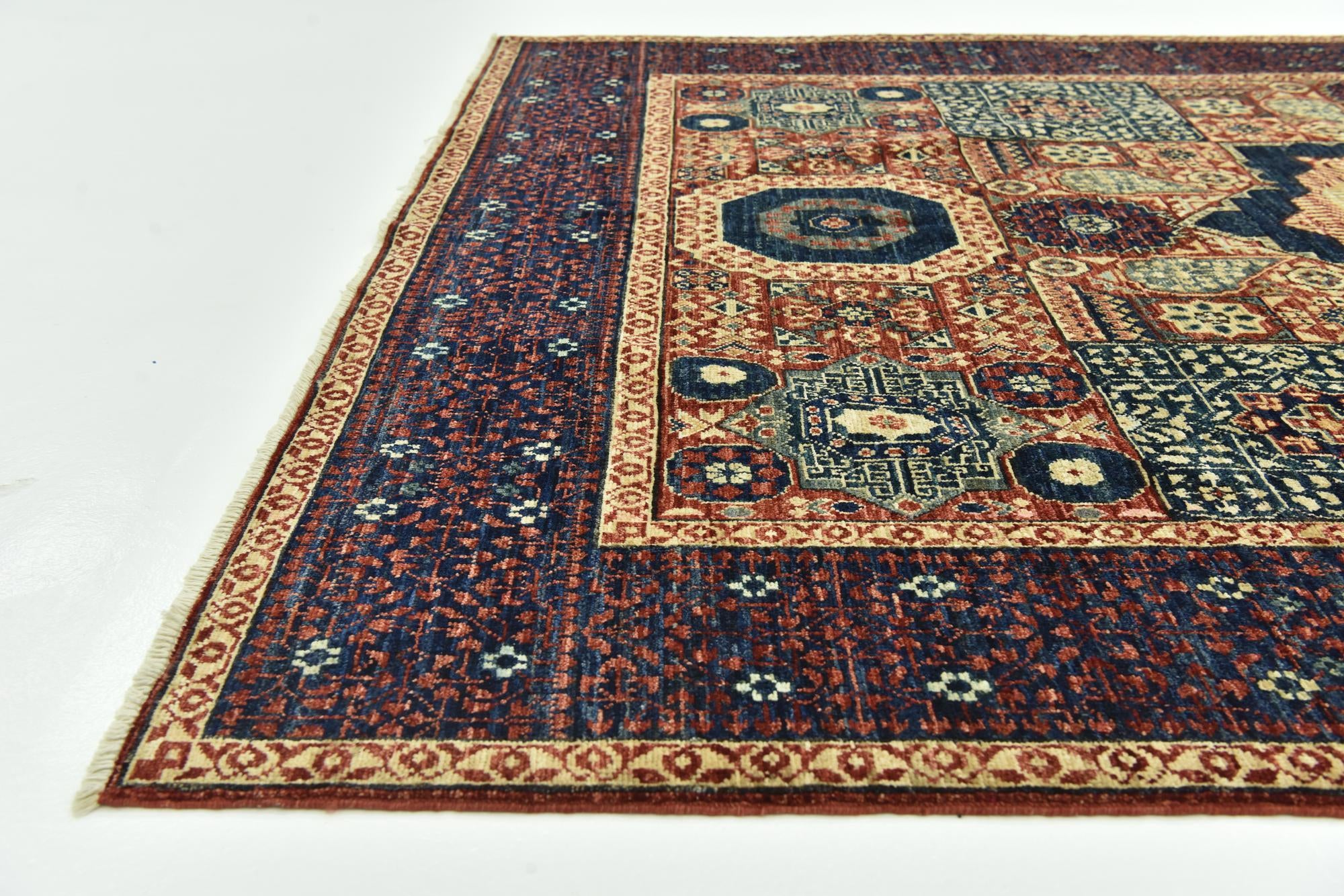 5' 10 x 9' Hand Knotted Mamluk Ziegler Rug