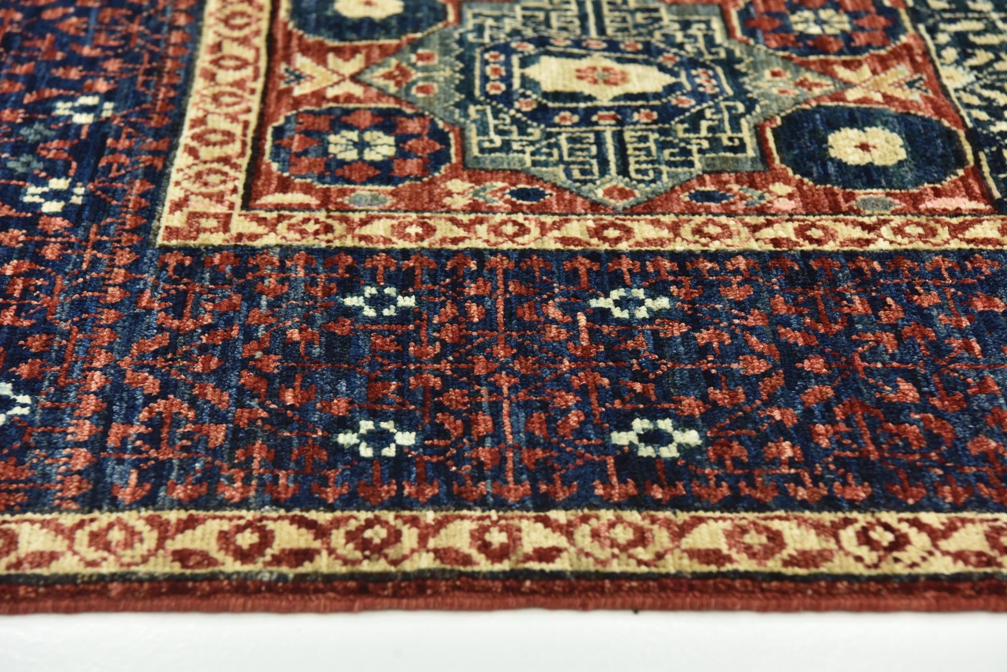 5' 10 x 9' Hand Knotted Mamluk Ziegler Rug