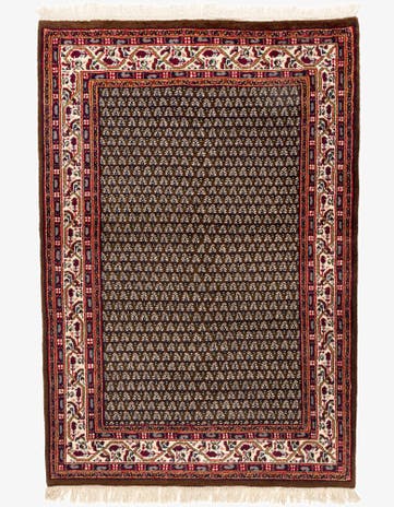 4' x 6' Hand Knotted Mir Wool Rug