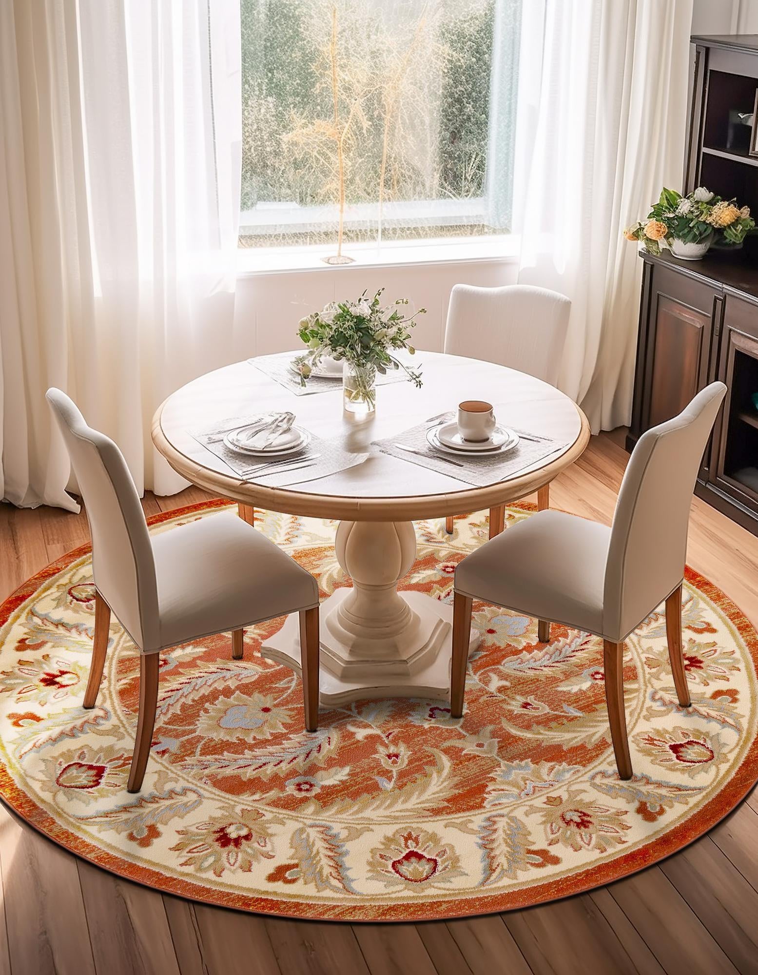 7' 10 x 7' 10 Aditi Round Rug
