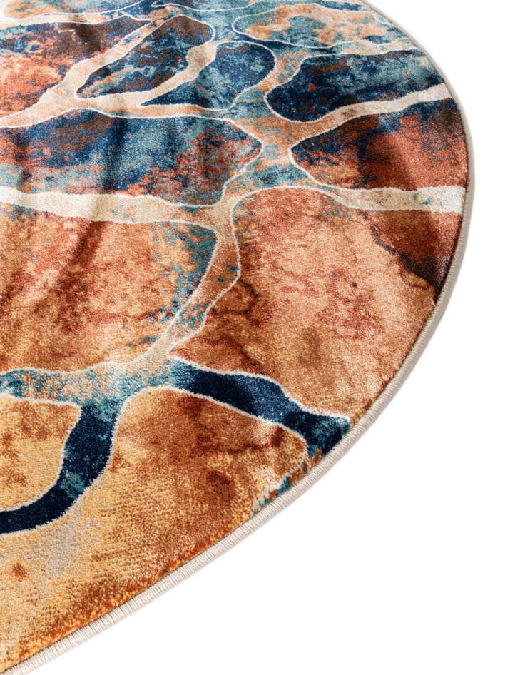 Detail image of 7' 10 x 7' 10 Ethereal Round Rug