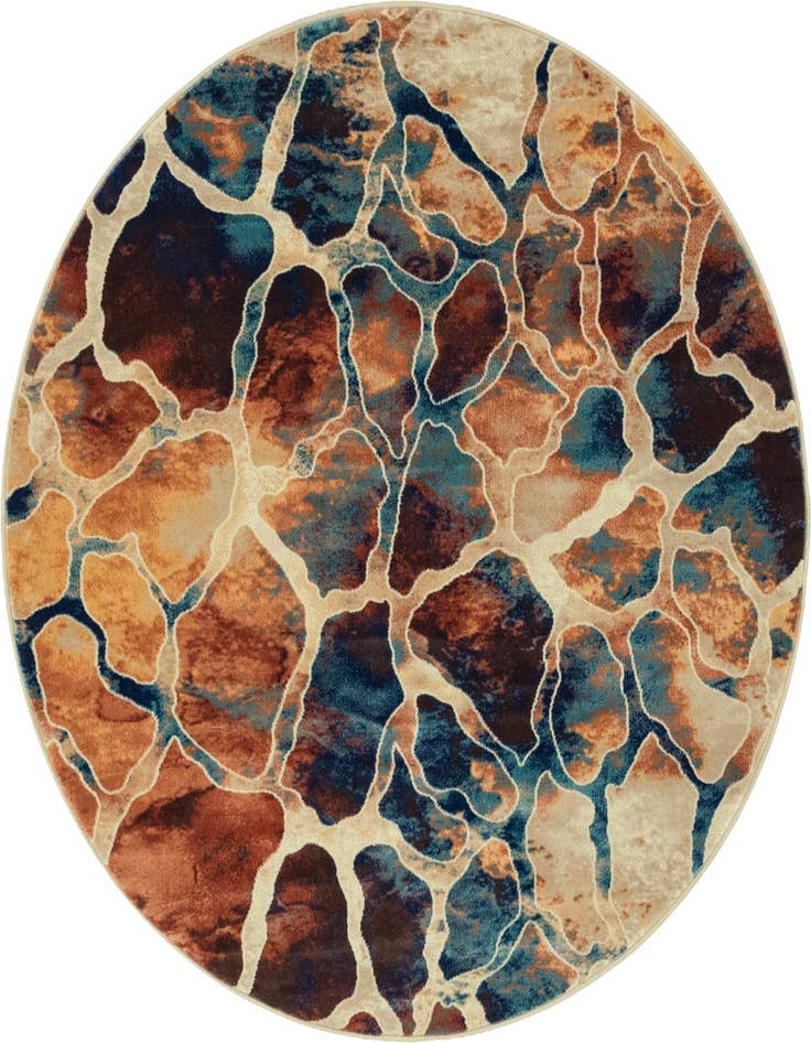 Detail image of 5' x 5' Ethereal Round Rug