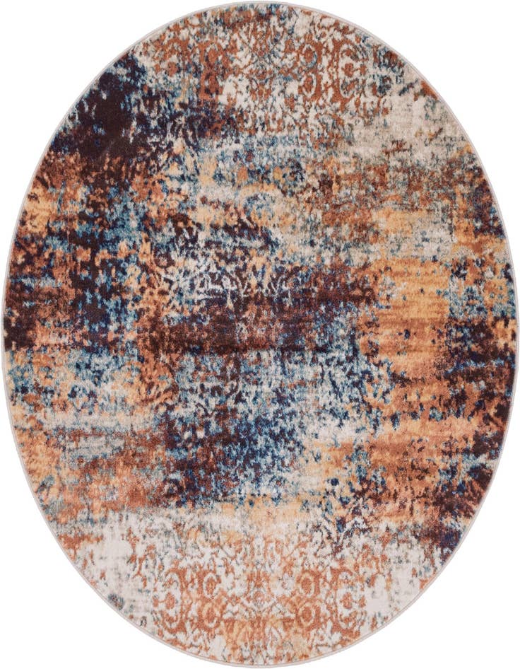 Detail image of 5' x 5' Ethereal Round Rug
