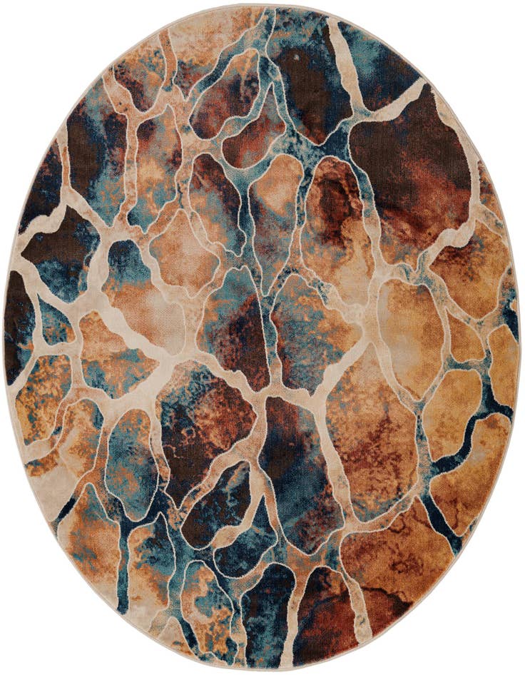 Detail image of 6' x 6' Ethereal Round Rug