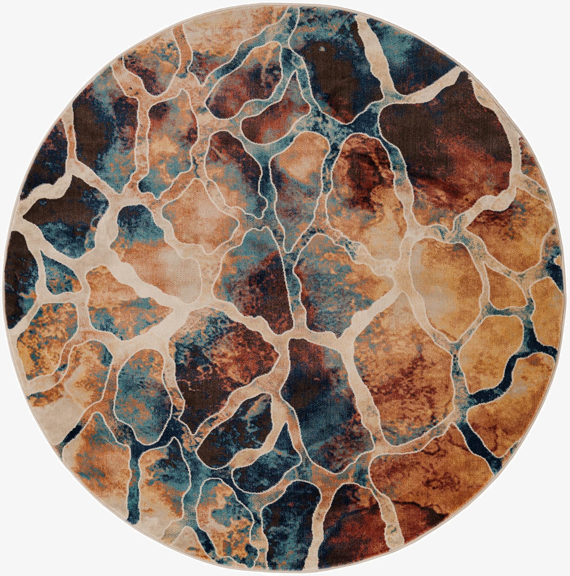 6' x 6' Ethereal Round Rug