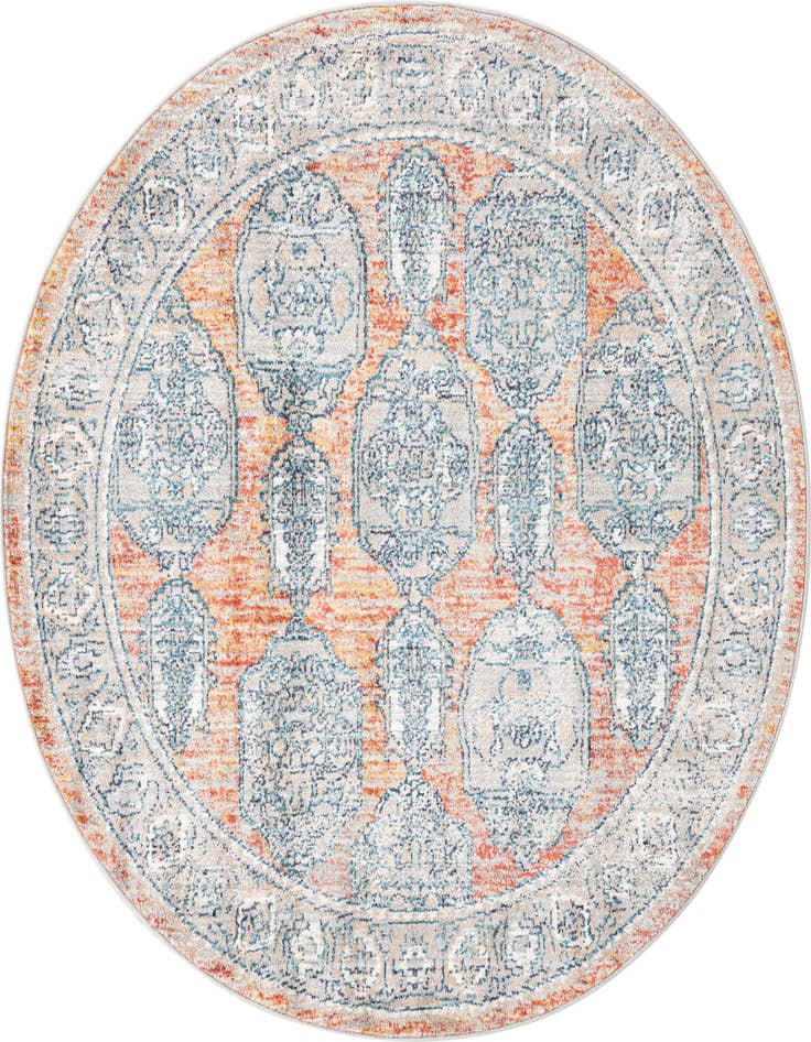 Detail image of 5' 2 x 5' 2 Lola Round Rug