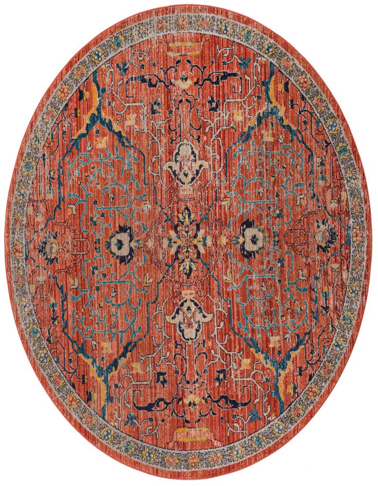 Detail image of 7' 10 x 7' 10 Lola Round Rug