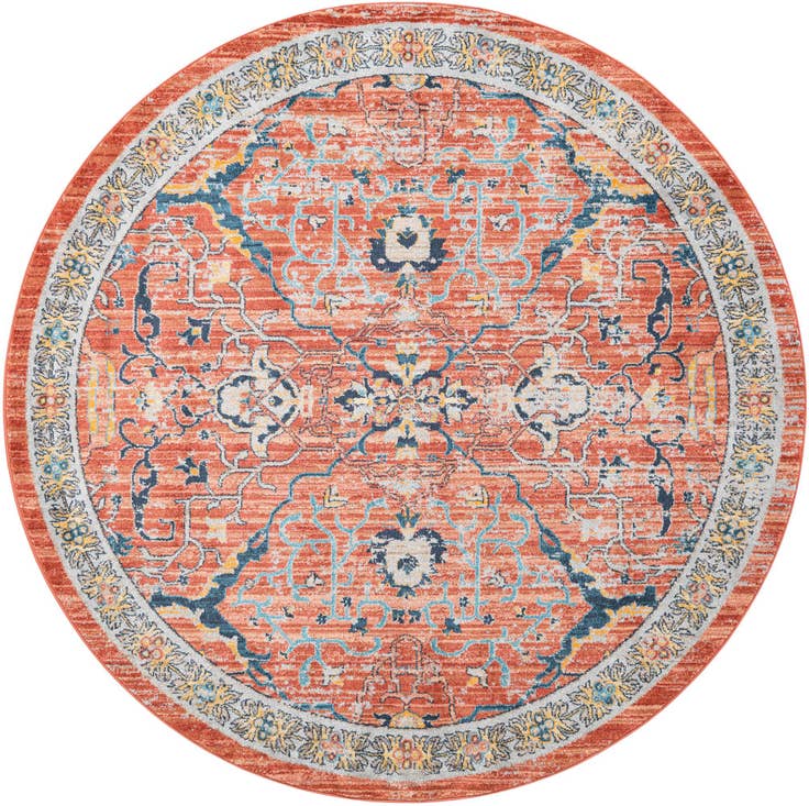 Detail image of 7' x 7' Lola Round Rug