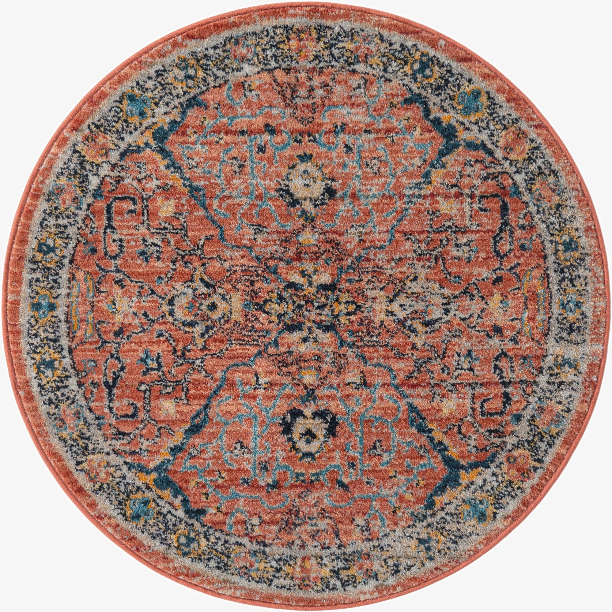 3' 3 x 3' 3 Lola Round Rug