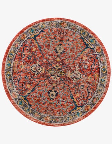 4' x 4' Lola Round Rug