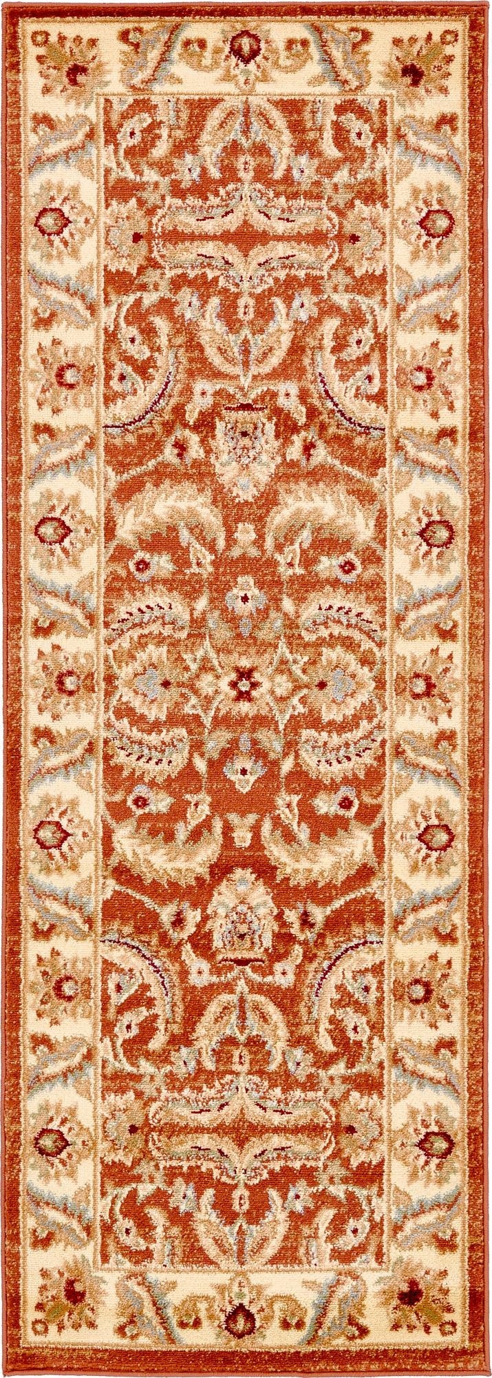 2' 2 x 6' Classic Agra Runner Rug