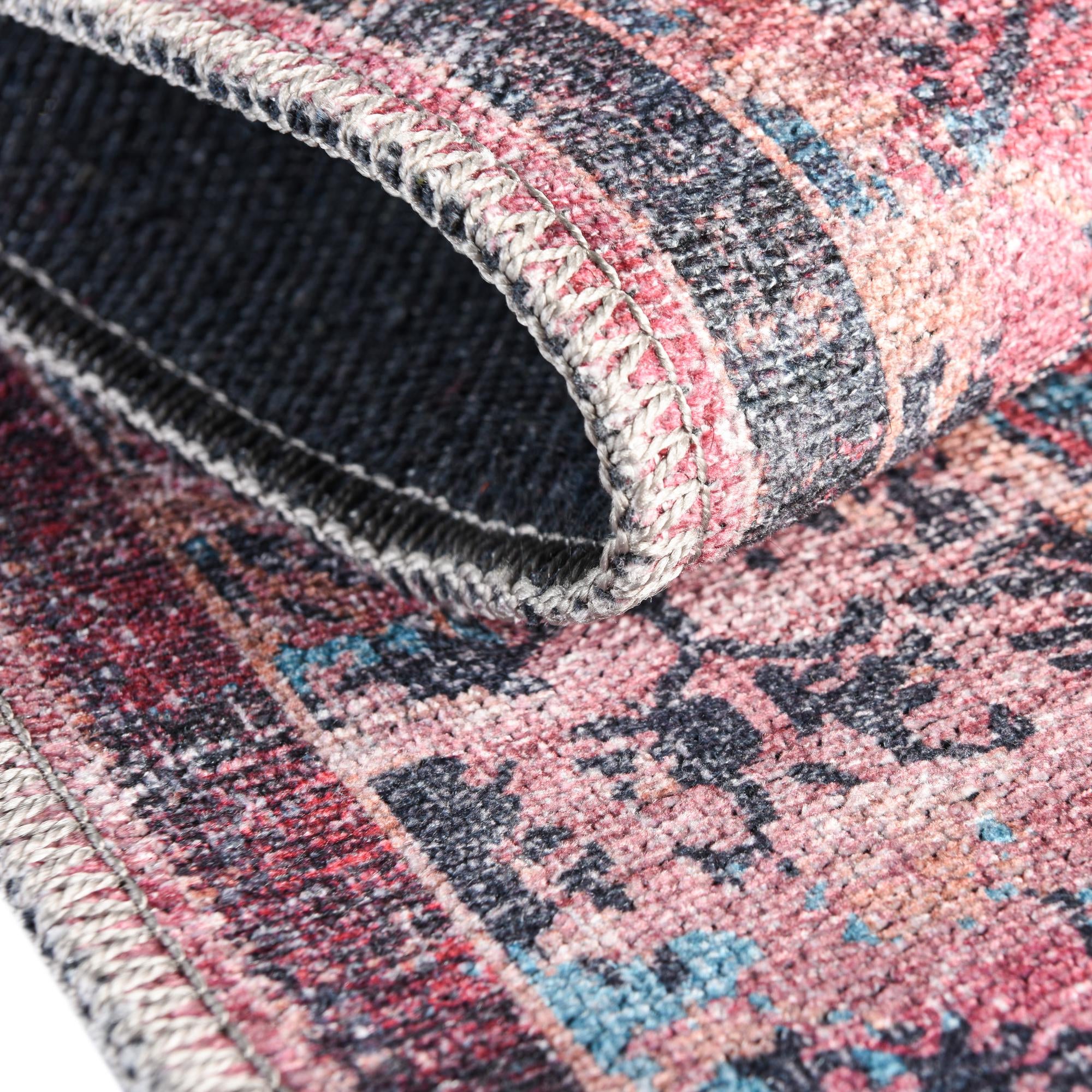 2' 7 x 12' Washable Francesca Runner Rug
