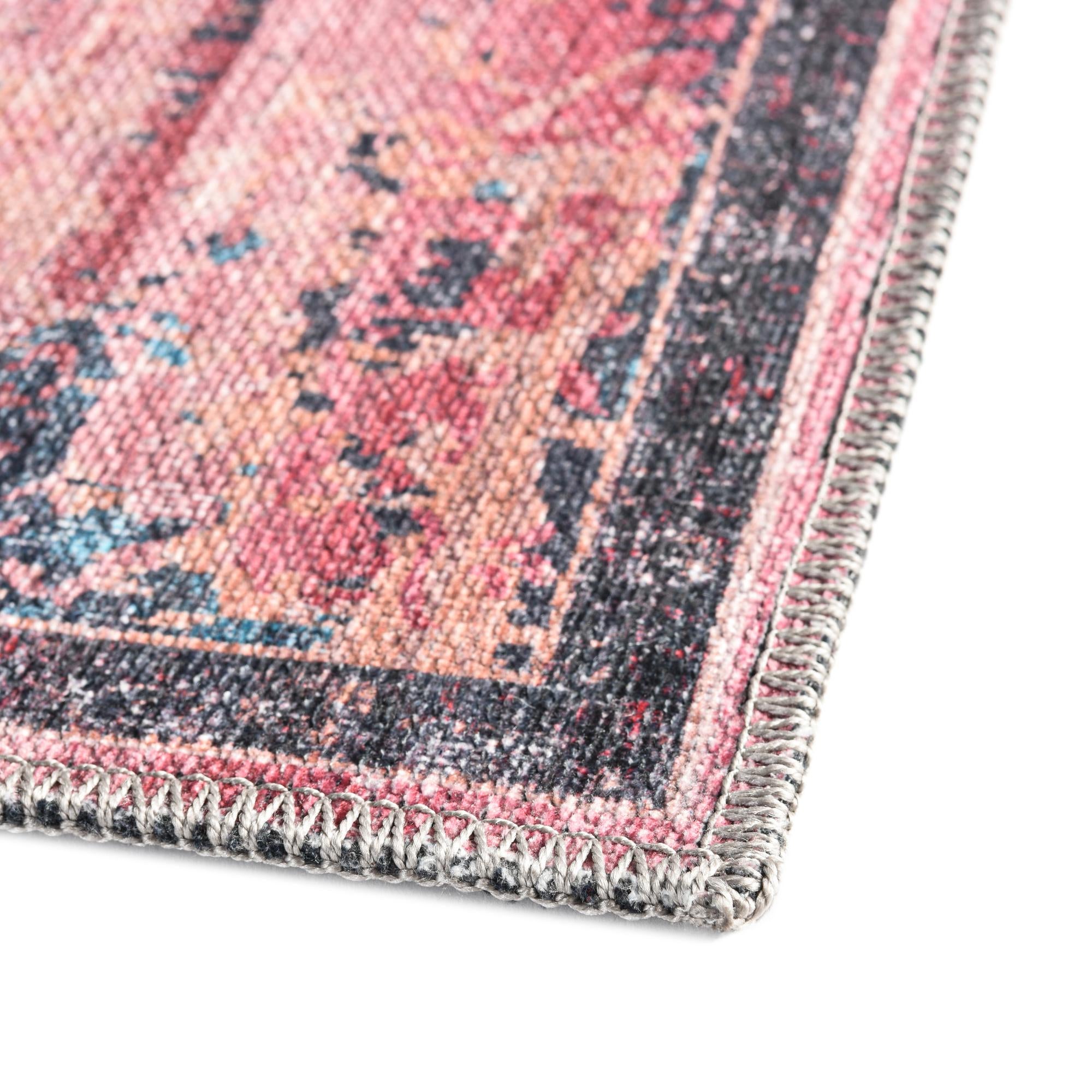 2' 7 x 12' Washable Francesca Runner Rug