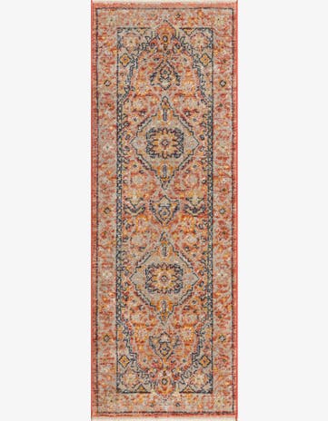 Brick Red Lola Runner Rug
