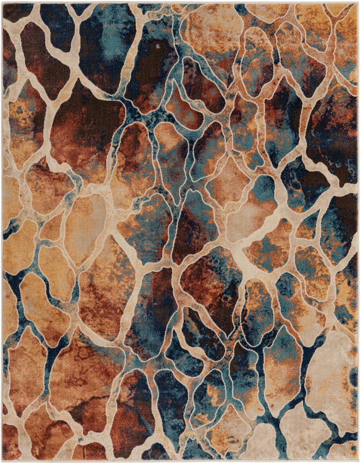 Detail image of 5' 3 x 5' 3 Ethereal Square Rug