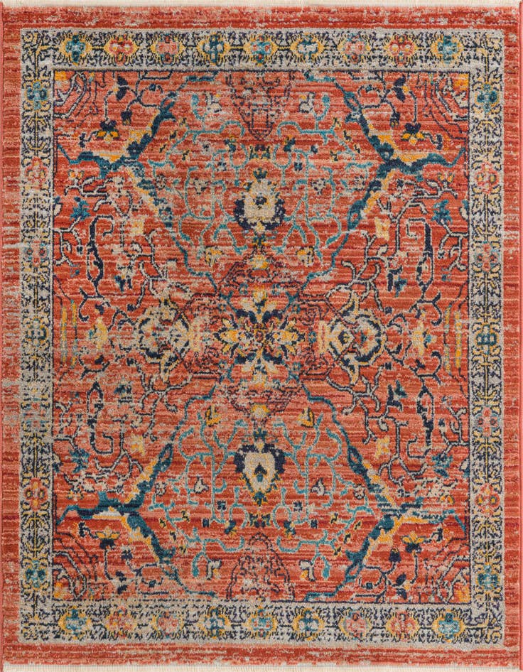 Detail image of 4' x 4' Lola Square Rug
