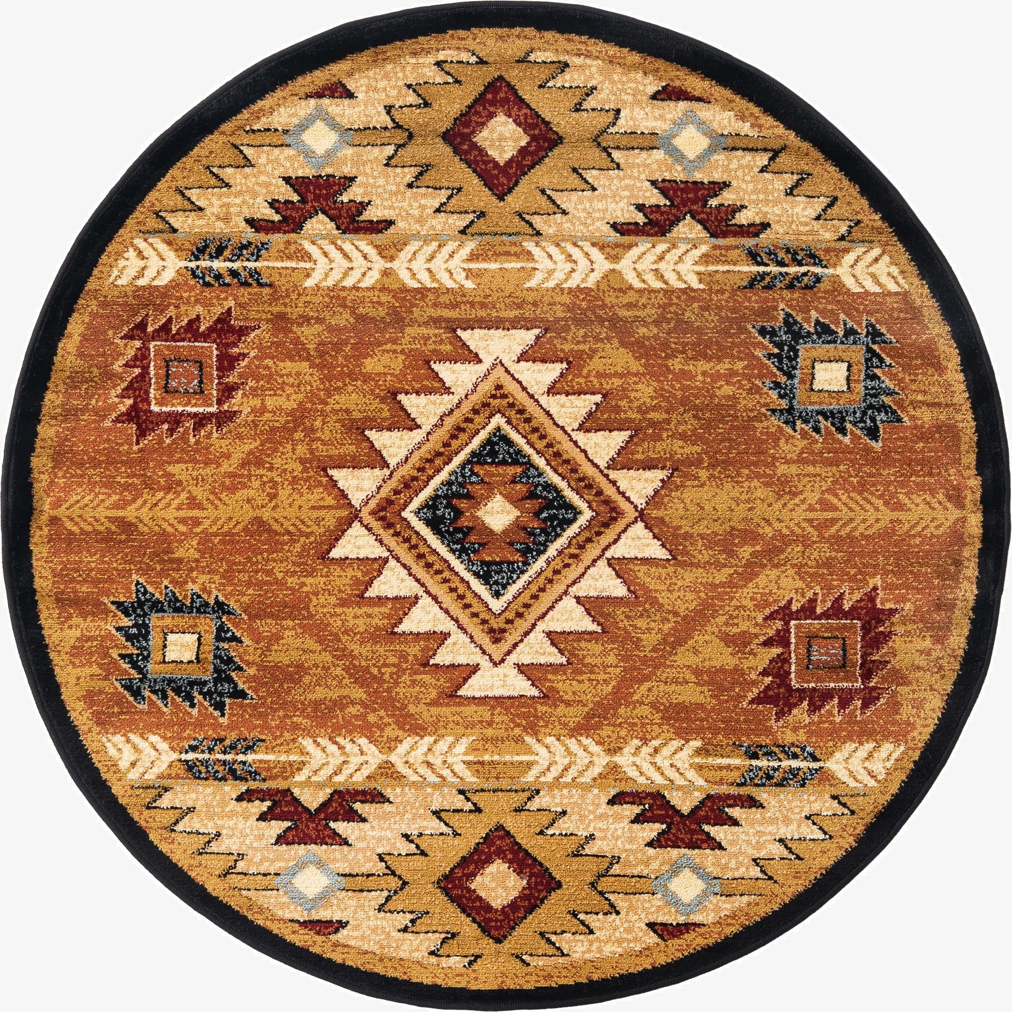 4' x 4' Pioneer Round Rug