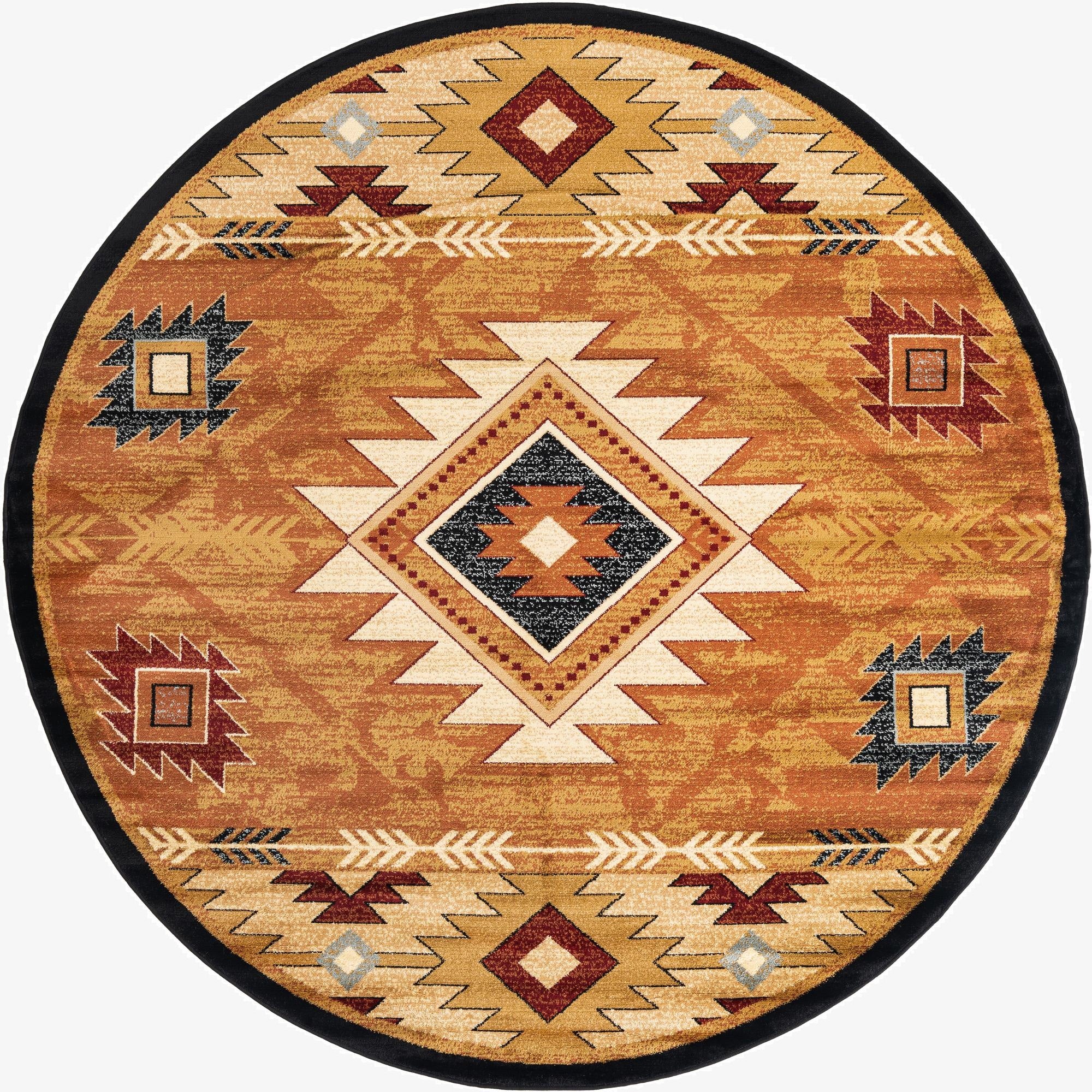 7' 10 x 7' 10 Pioneer Round Rug