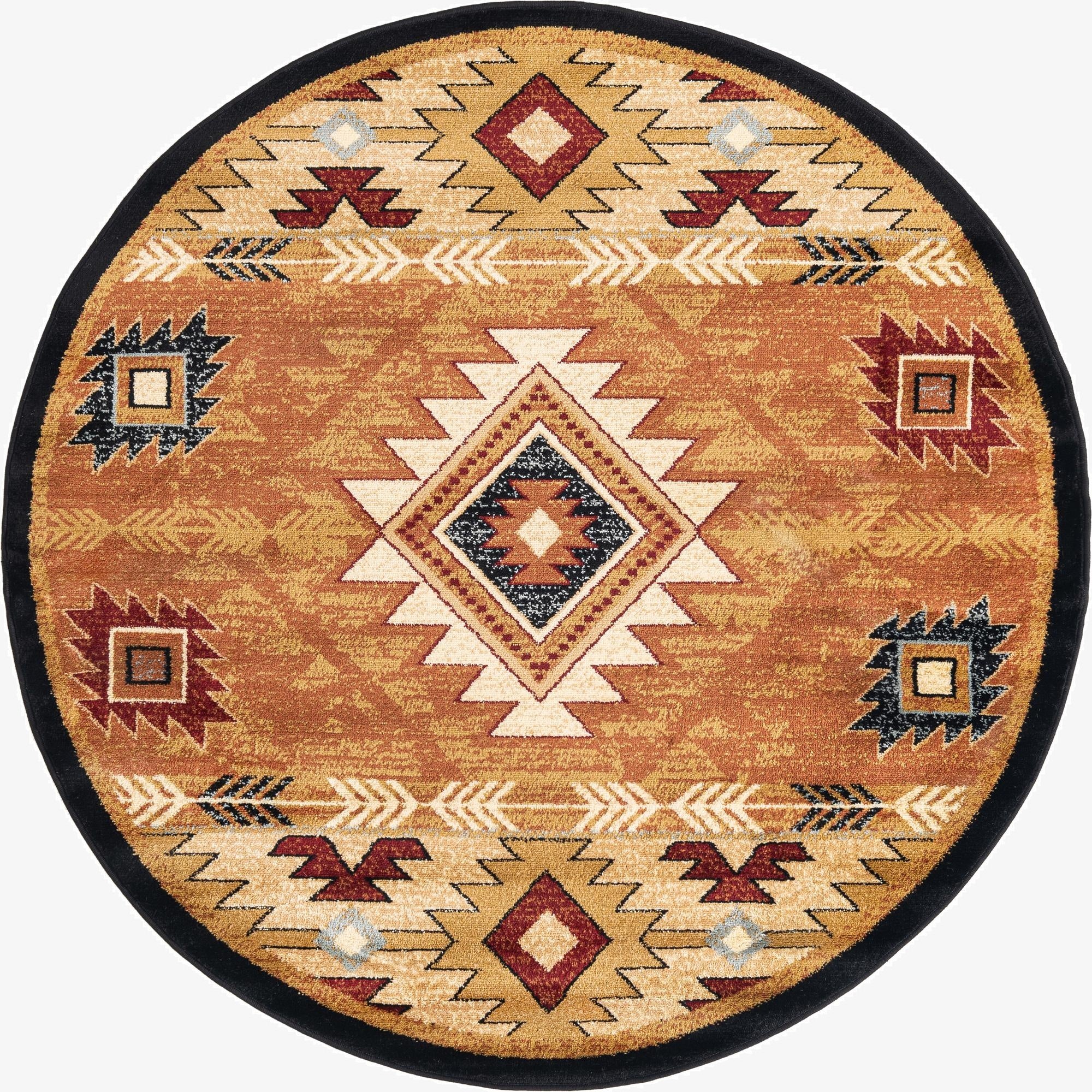 5' 3 x 5' 3 Pioneer Round Rug