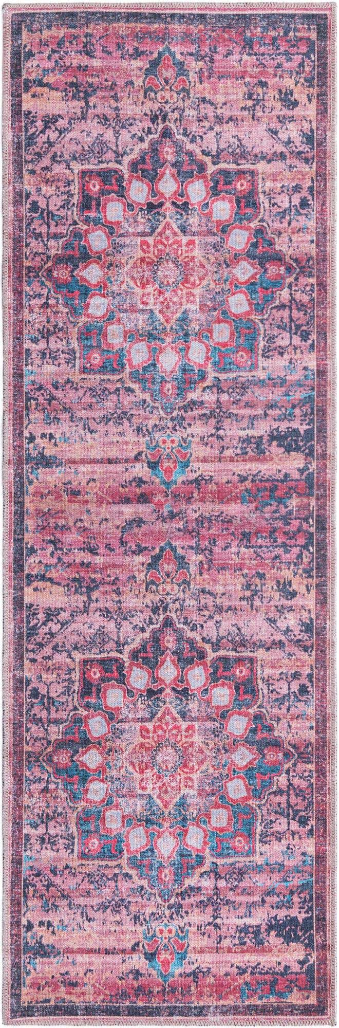 2' x 6' Washable Francesca Runner Rug